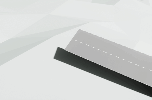 A gif of the first car movement in the new engine.